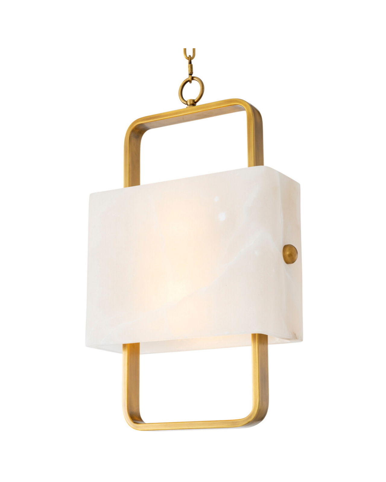 Melbourne kroonluchter antiek messing