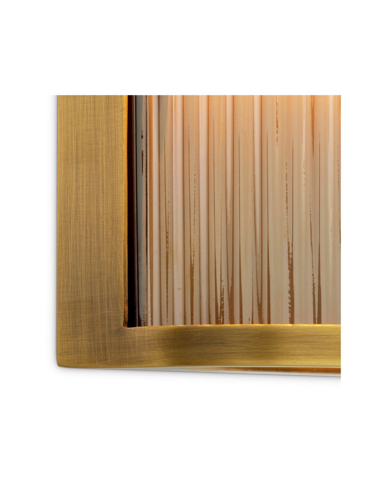 Andromeda wandlamp antiek messing