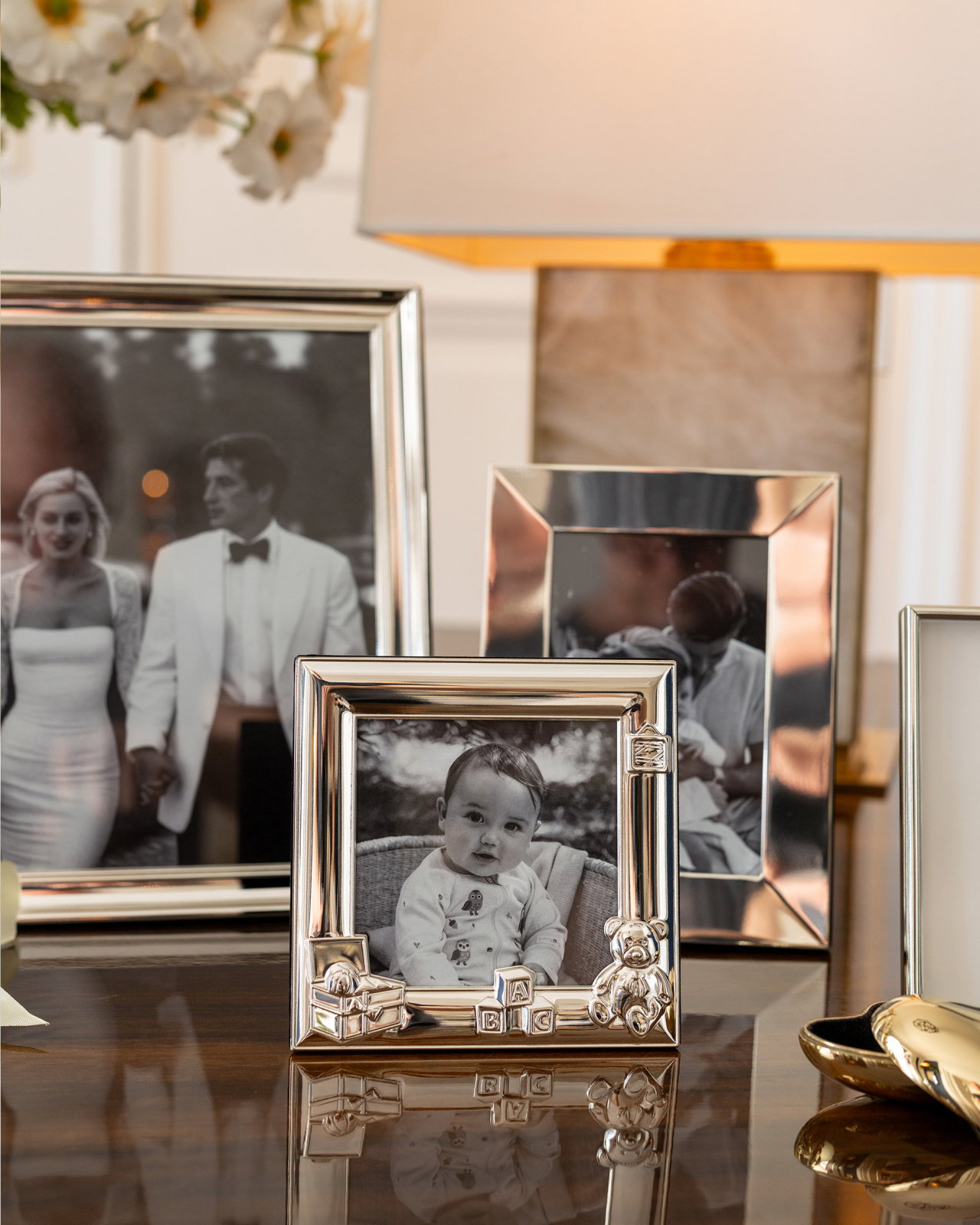 Teddy photo frame