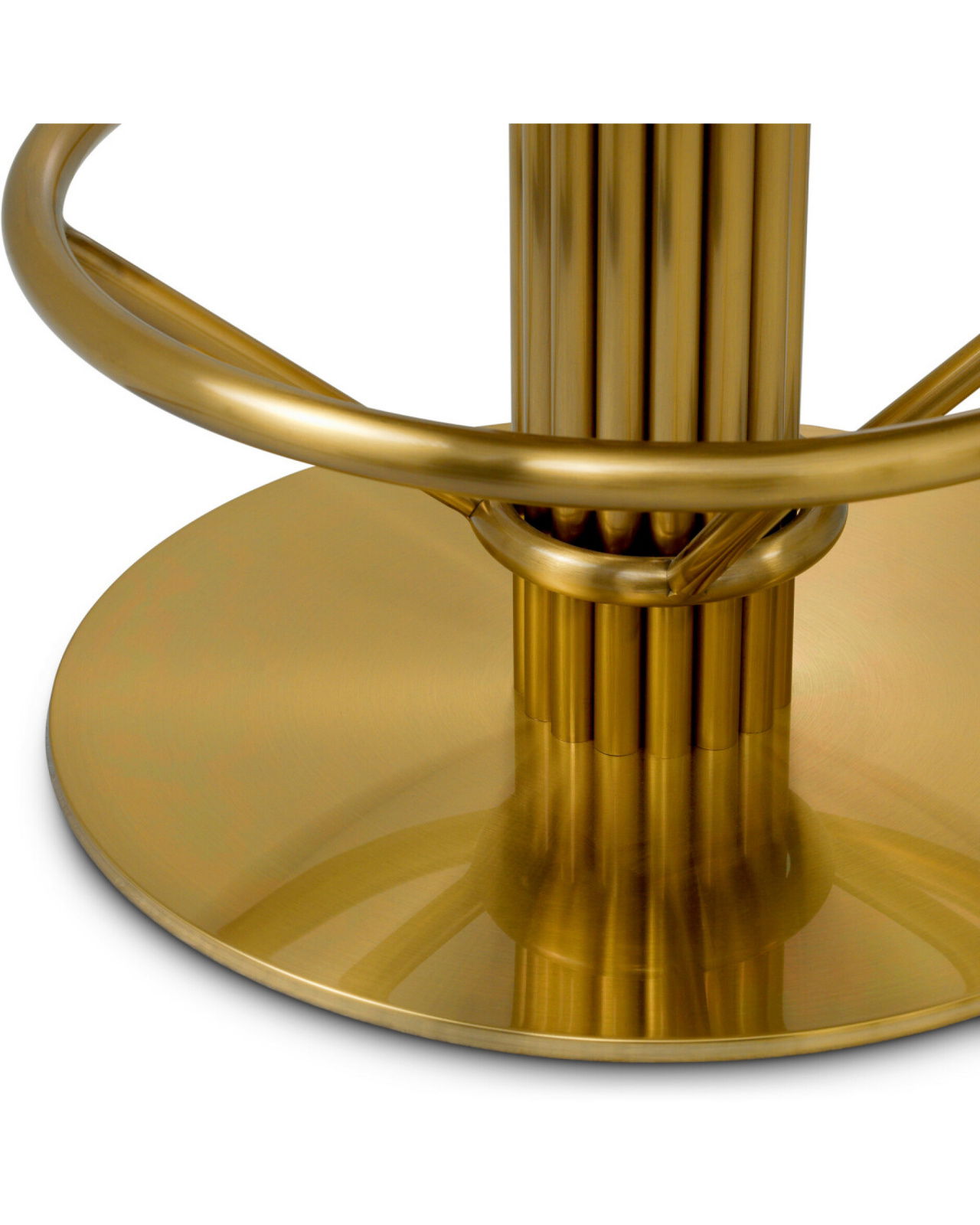 Carleton barkruk cream/messing