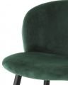 Volante counter stool velvet roche dark green