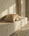 Classic Linen cushion cover mocca