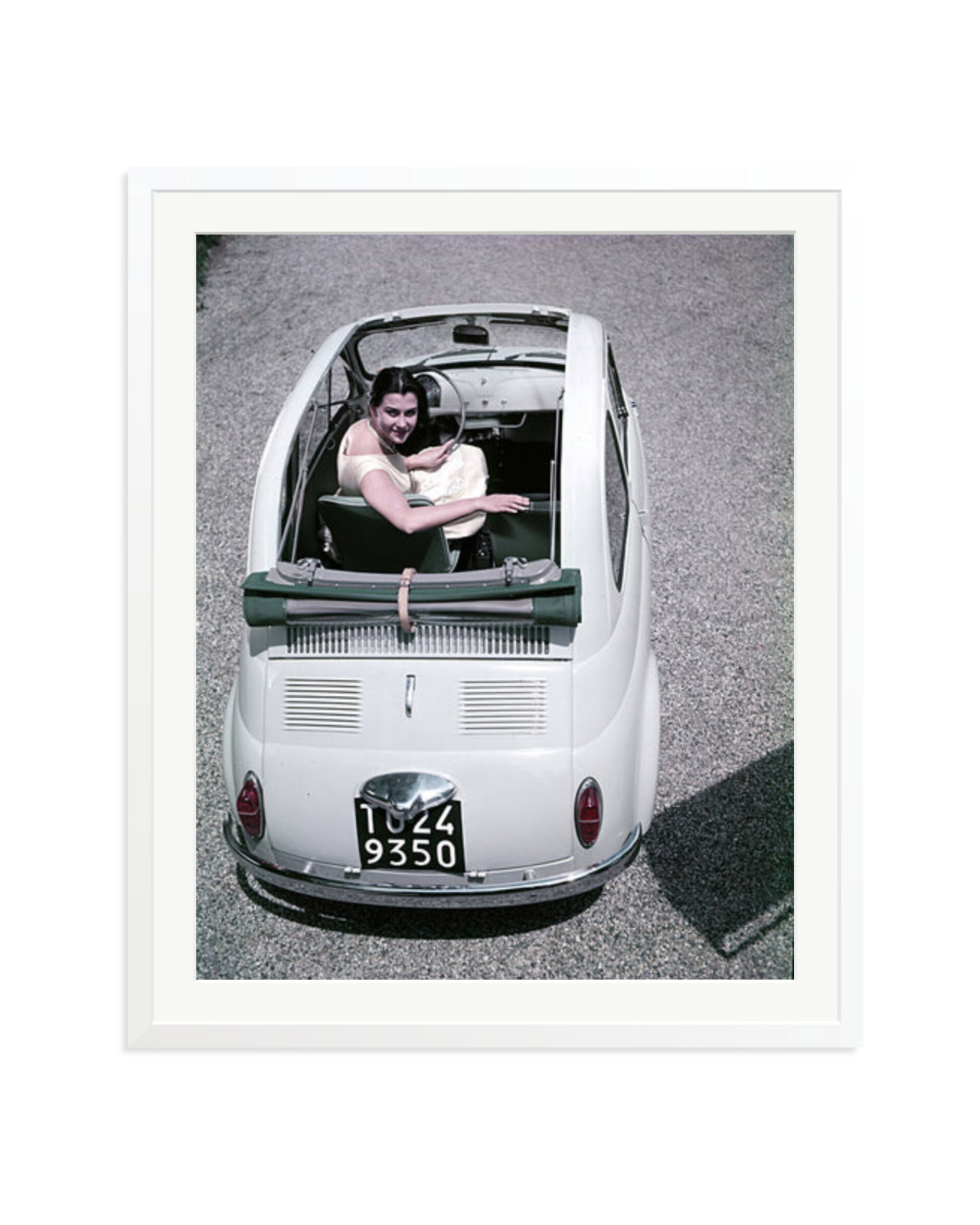 Fiat 500 - Woman Sunroof White / XXL