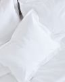 Hudson pillowcase white 2-pack