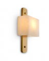 Melbourne wandlamp antiek messing