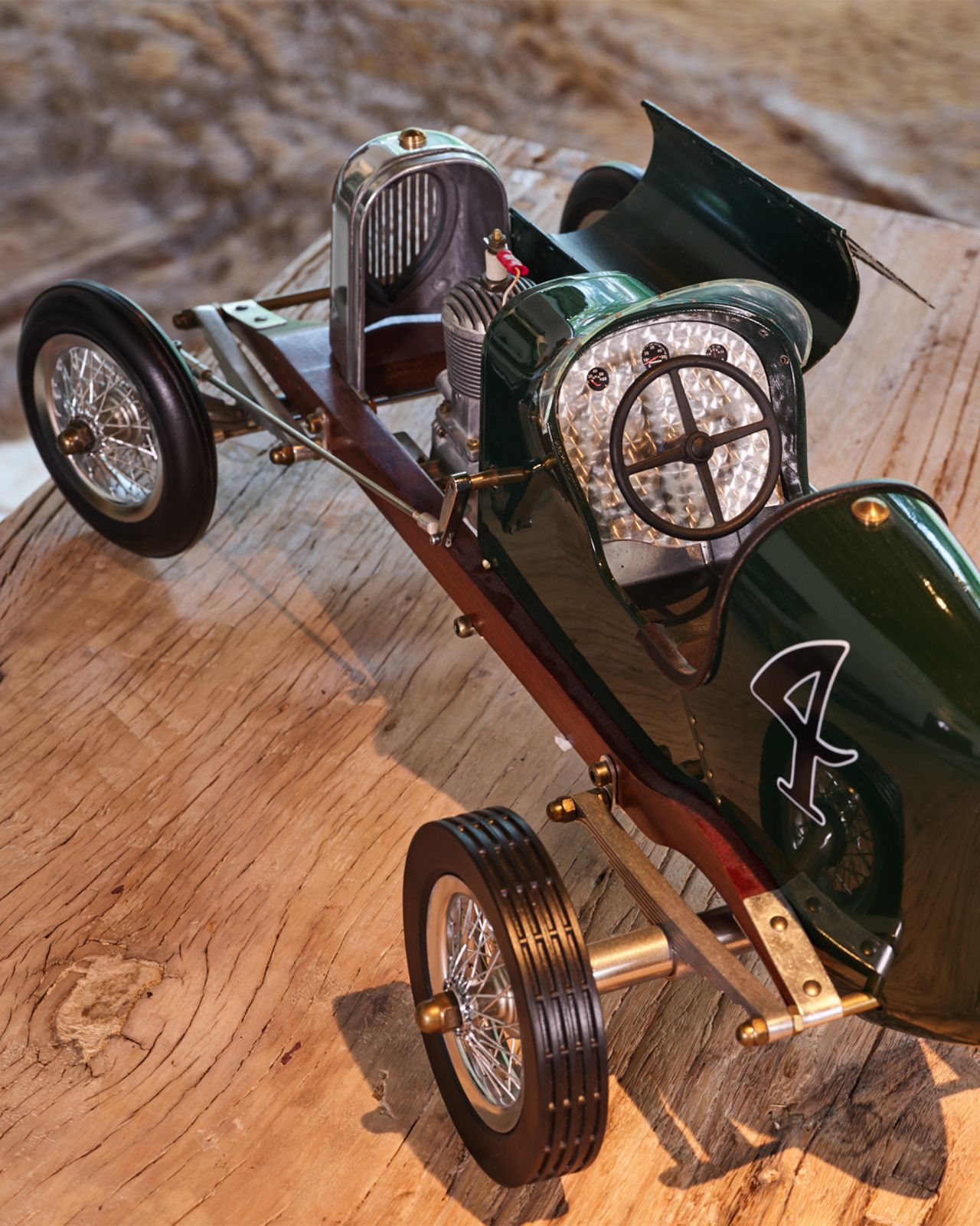 Bantam Midget modellbil grön