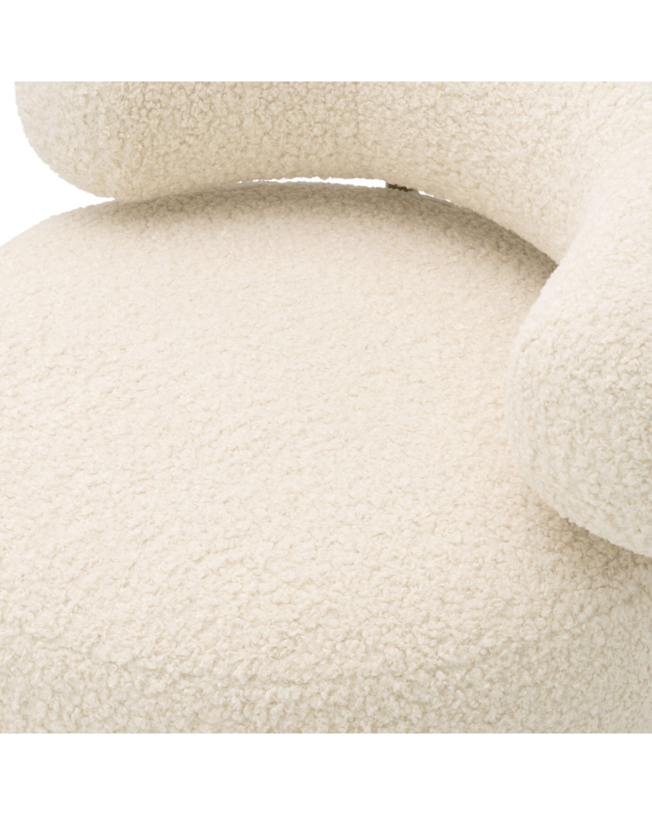 Thompson fåtölj faux shearling