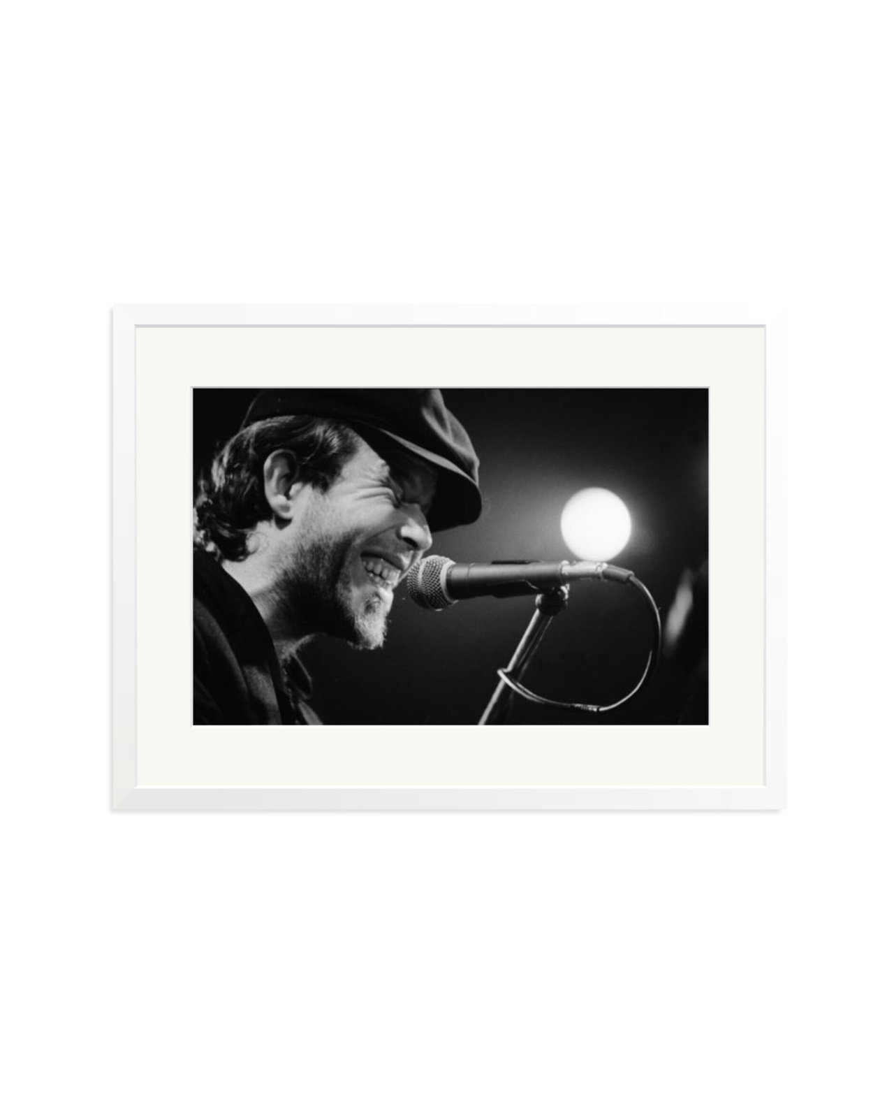 Tom Waits at the Cleveland Agora Club White / XL