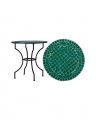 Toscana table green/black