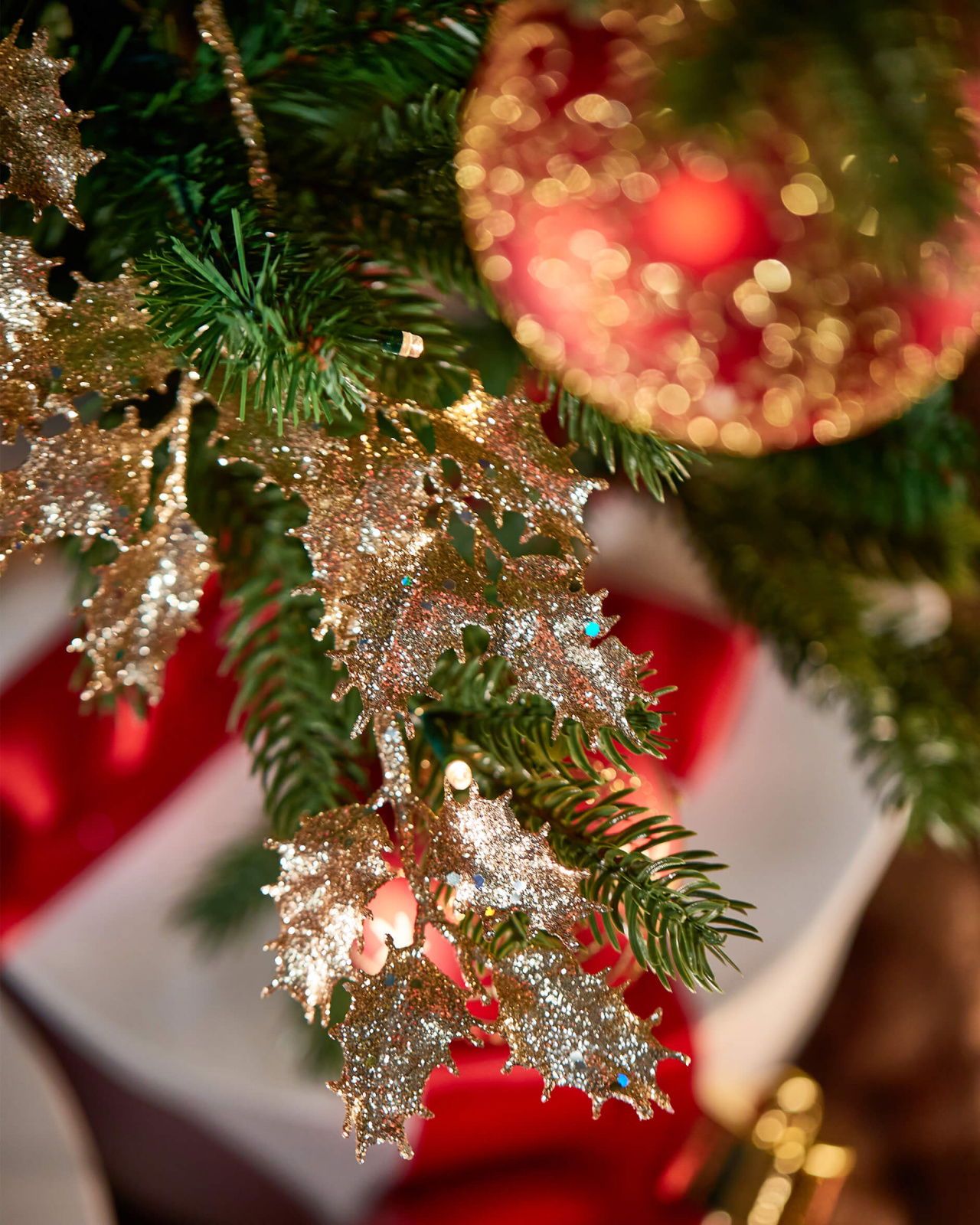 Durand kvist juldekoration champagne