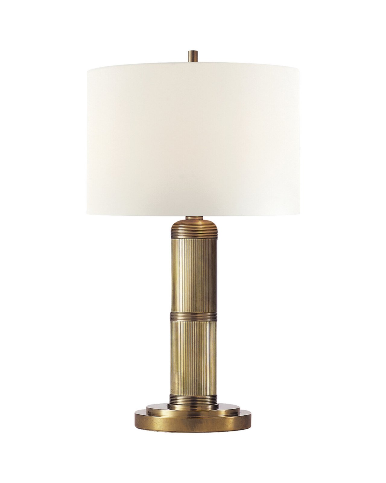 Longacre Table Lamp Antique Brass Small