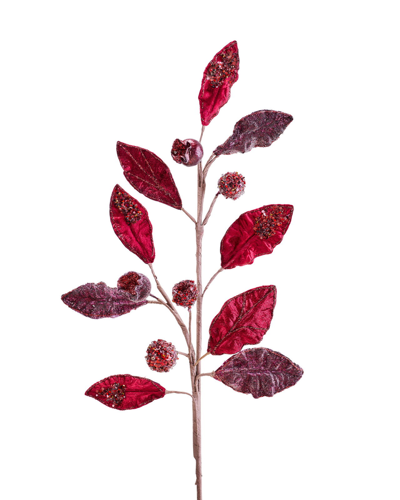 Berry Blossom decoratietak wijnrood