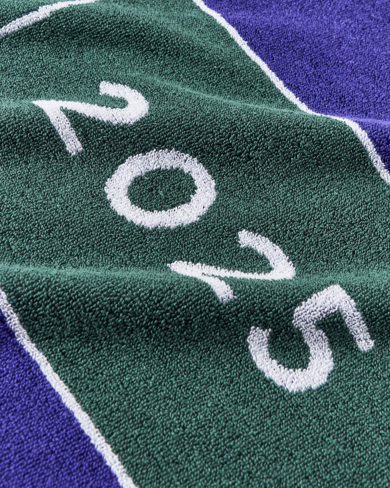 Wimbledon 2025 Championship handduk grön/lila