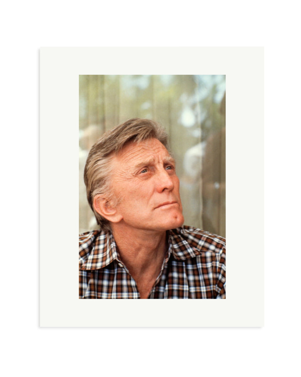 Kirk Douglas in Cannes Print Only / Medium