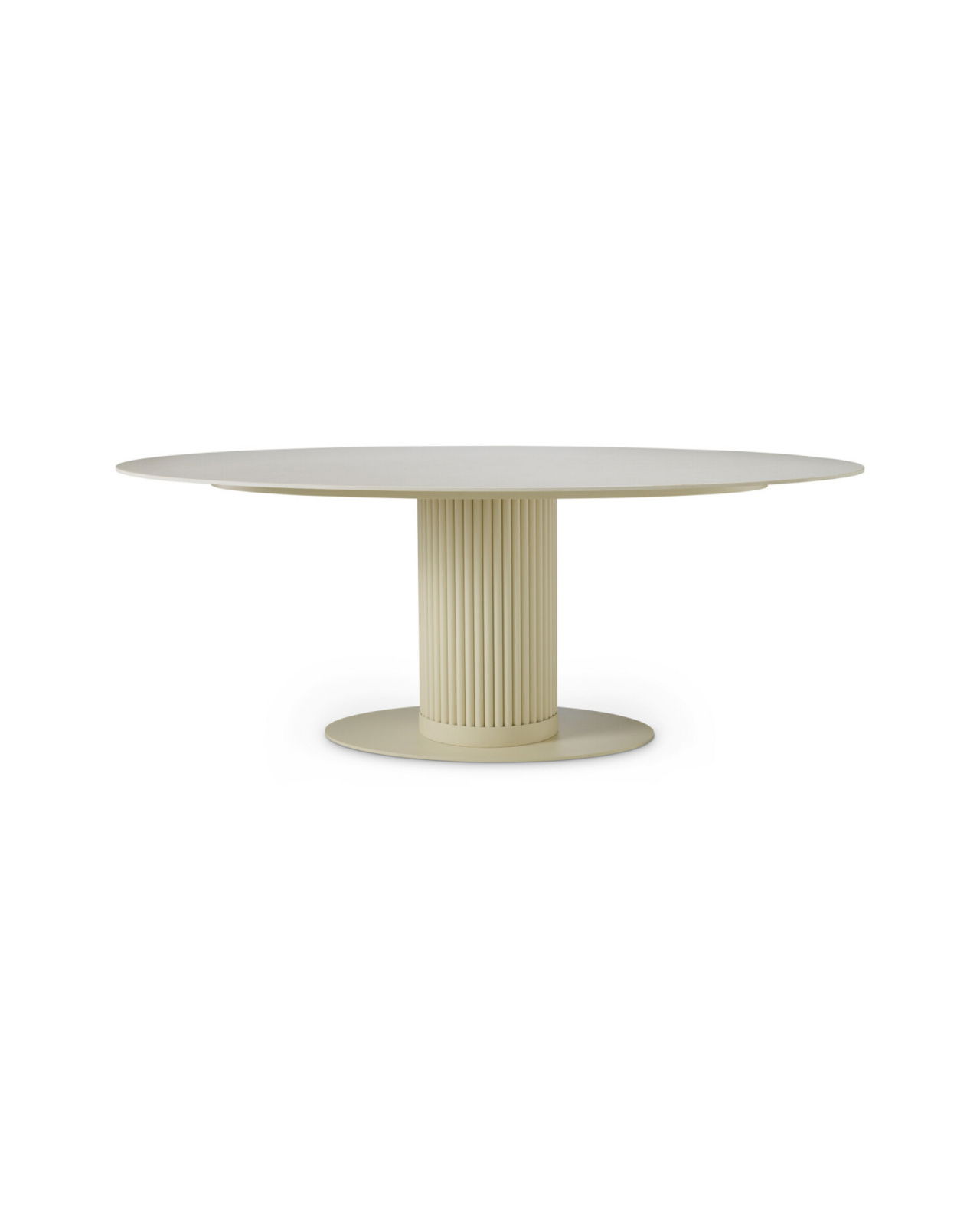 Volterra dining table sand
