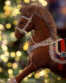 Rusky Rocking Horse Christmas Decoration