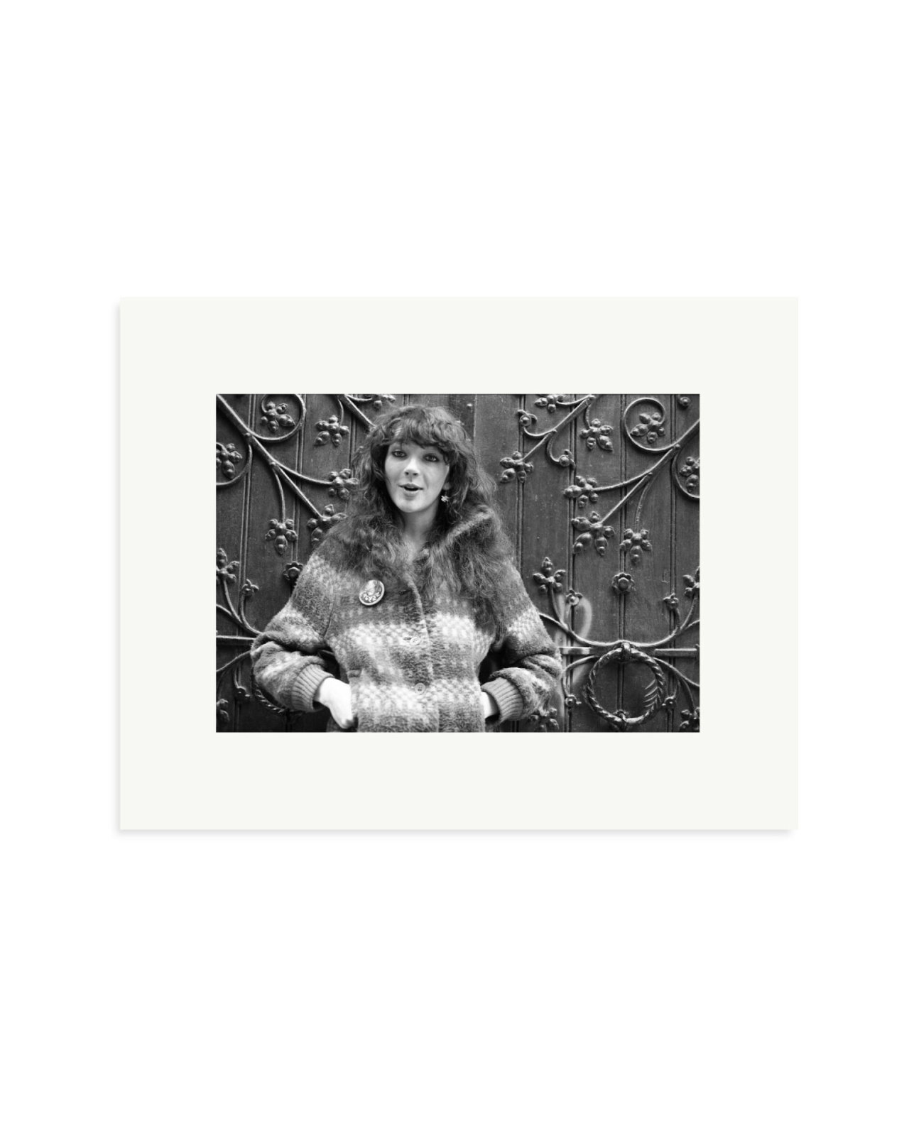 Kate Bush in Amsterdam Print Only / Small