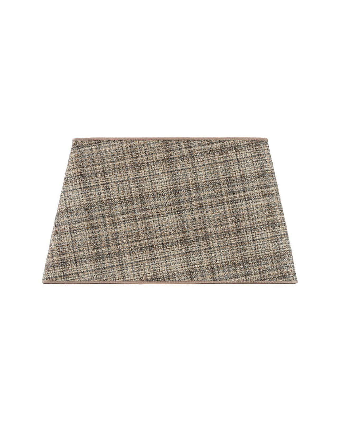 Rektangulær lampeskjerm callum plaid brown