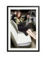 Charlotte Rampling in her Cadillac Black / XXL