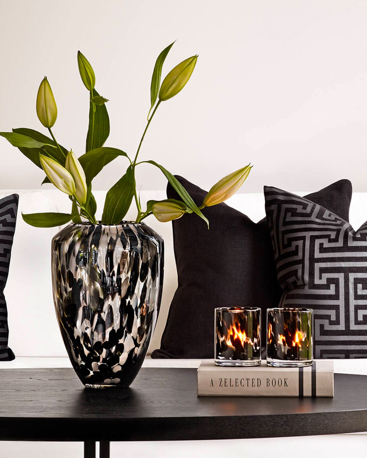 Marseille vase black