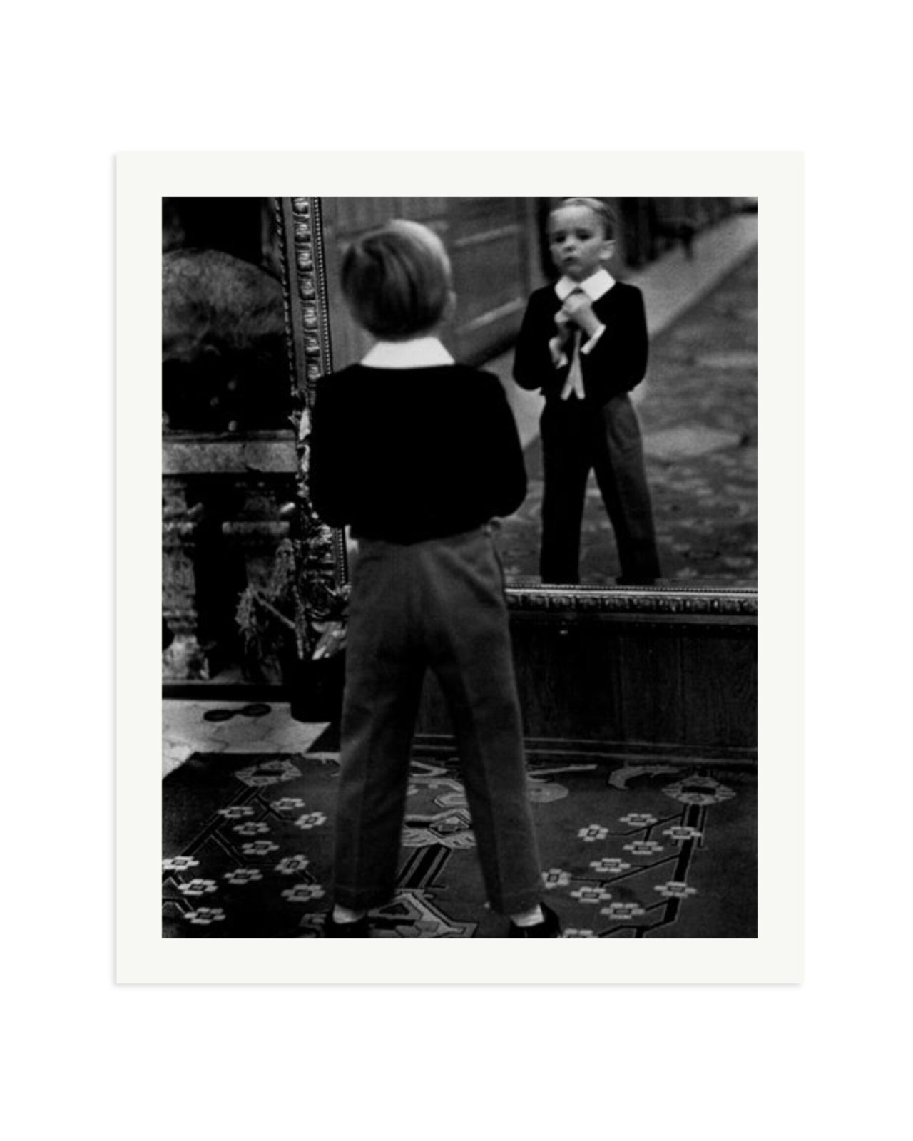 English Boy at Grand Hotel Print Only / XXL