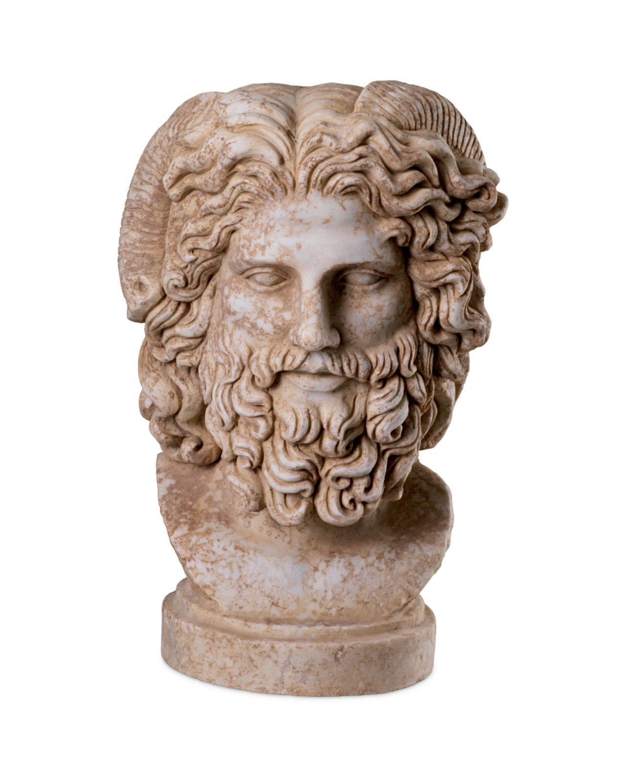 Zeus statue marble