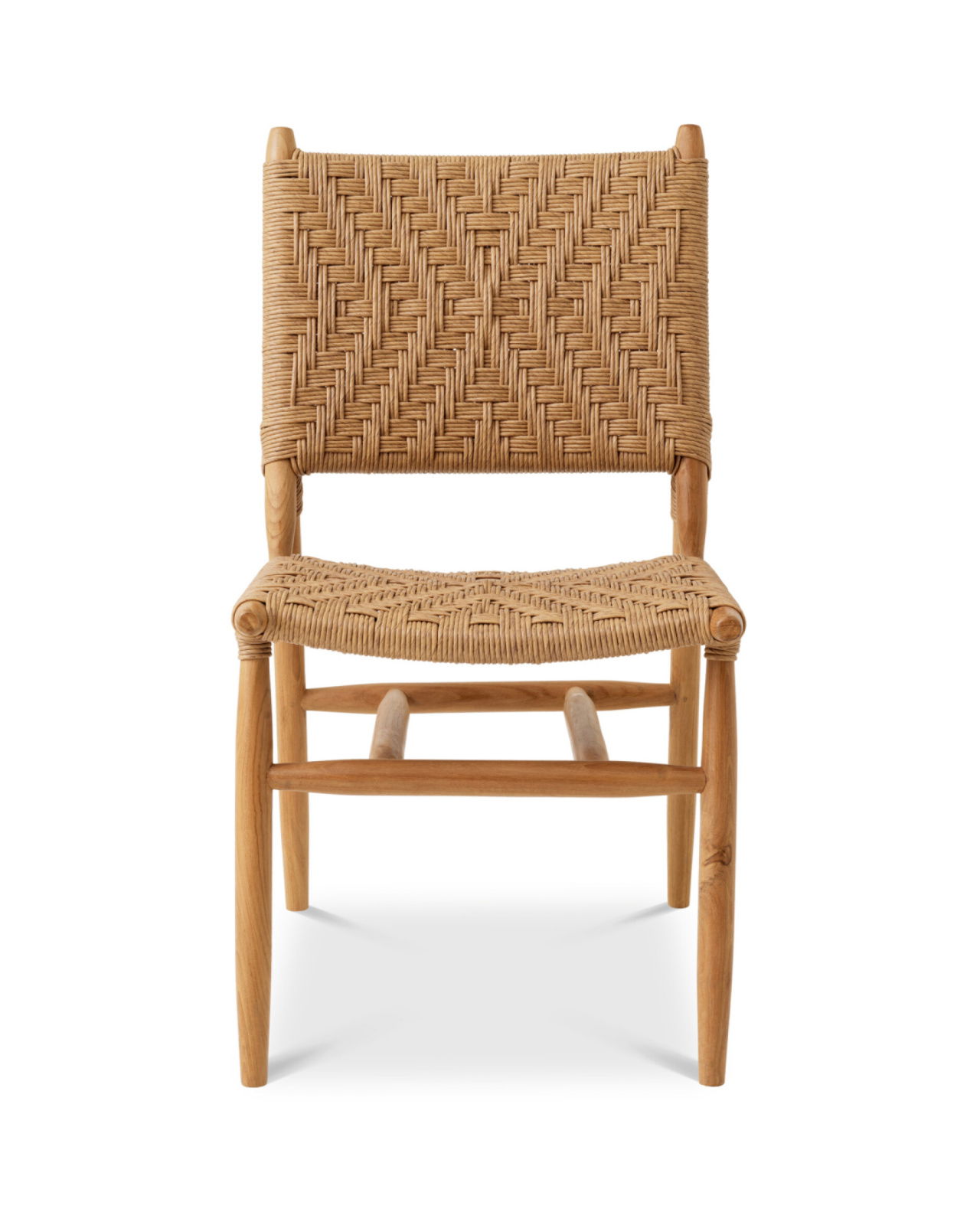 Laroc matstol natural teak 2-set