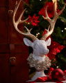 Ashburn Bust Reindeer Christmas Decoration