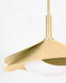 Brookhaven loftlampe vintage guld