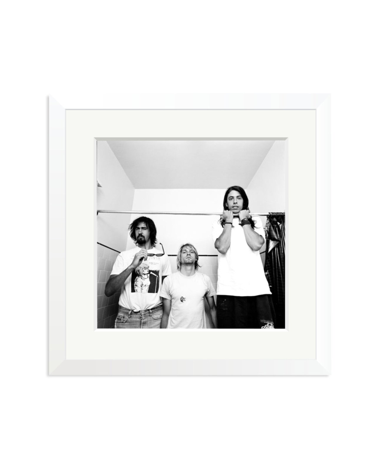 Nirvana, LA, 1991 White / Medium