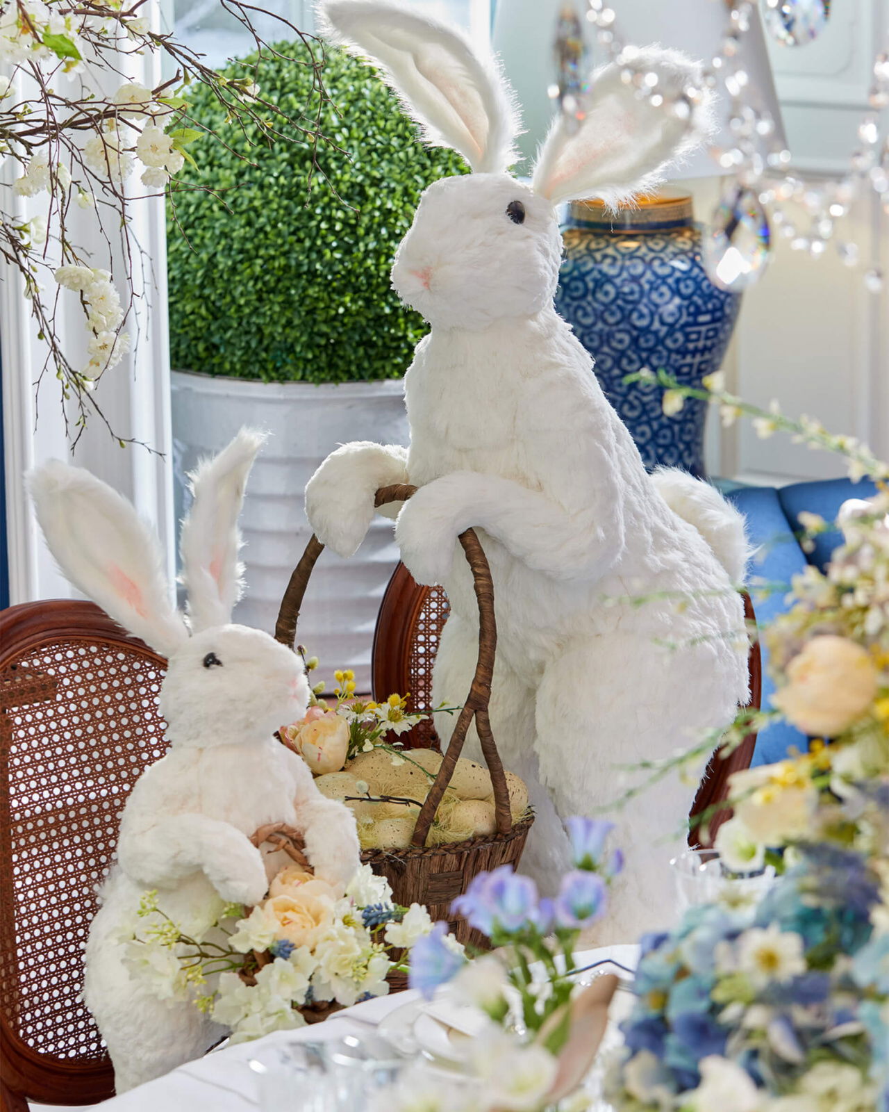 Henry påskehare hvit 71cm