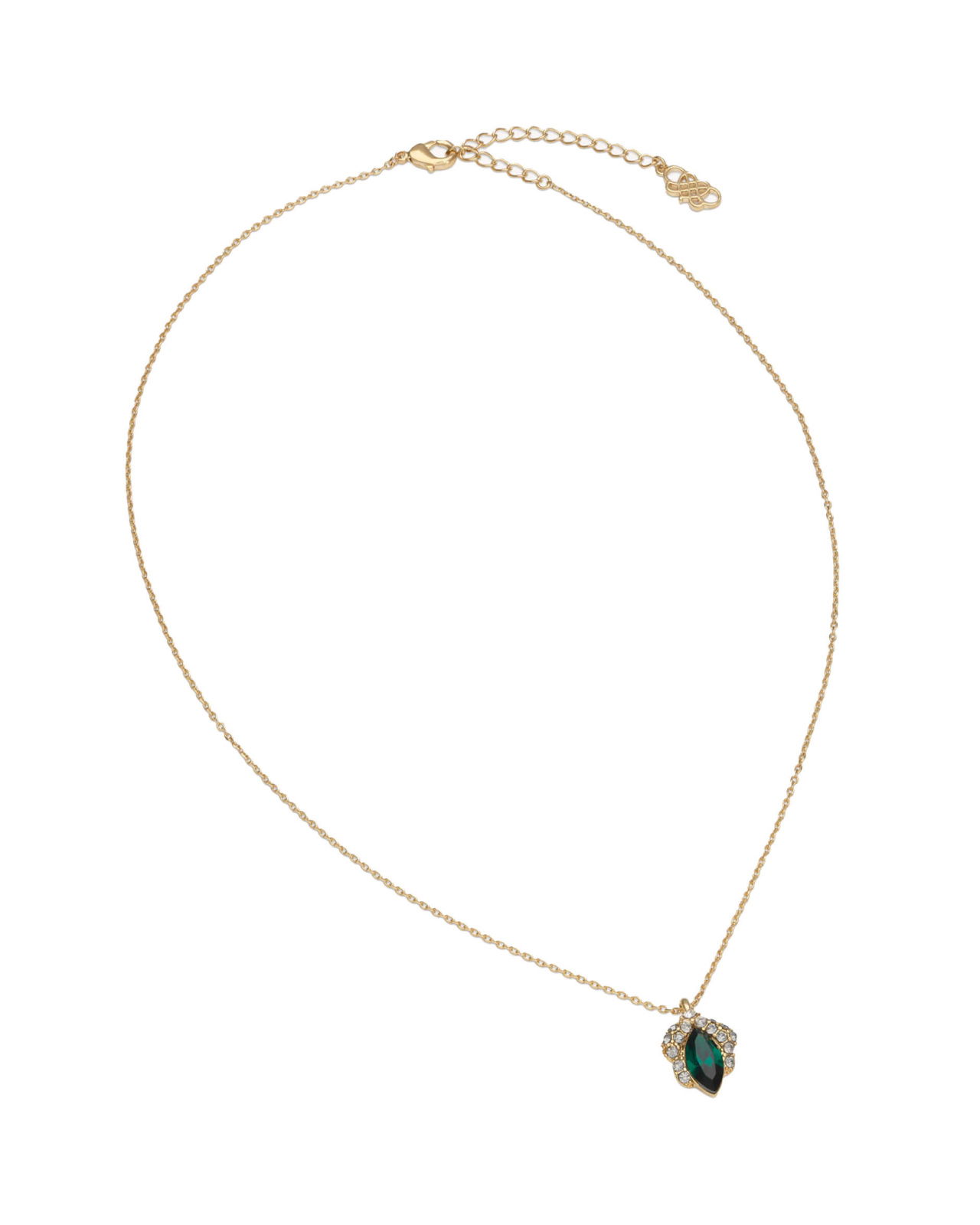 Petite Camille halskæde emerald