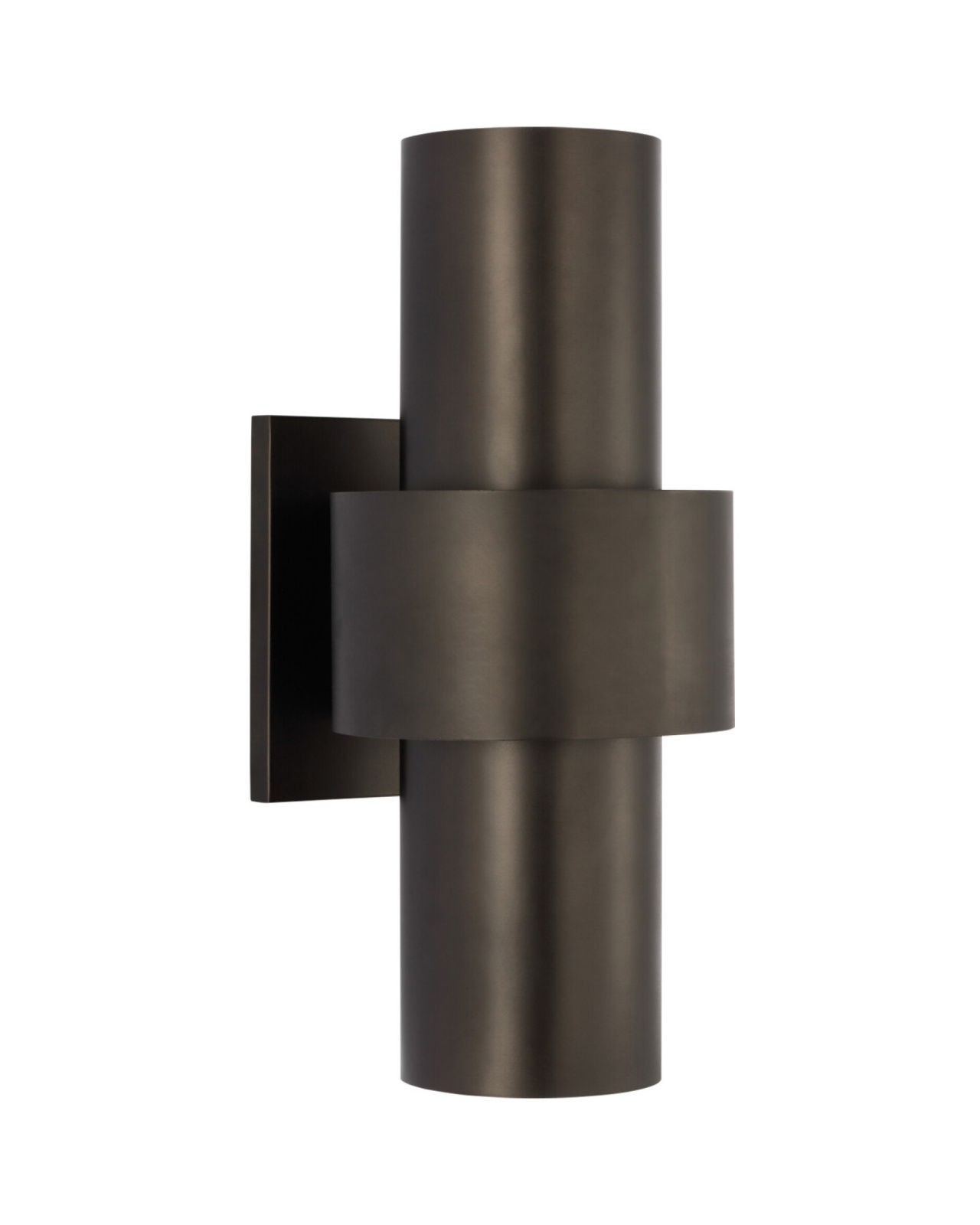 Chalmette Medium Layered Sconce Aged Iron