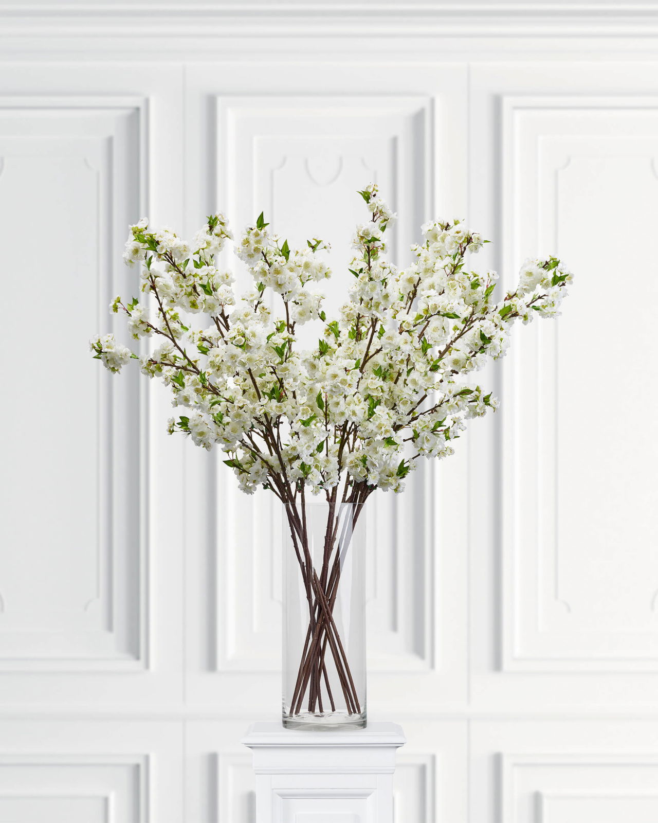 Cherry Blossom Branch White