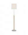 Bryant Wrapped Floor Lamp nickel