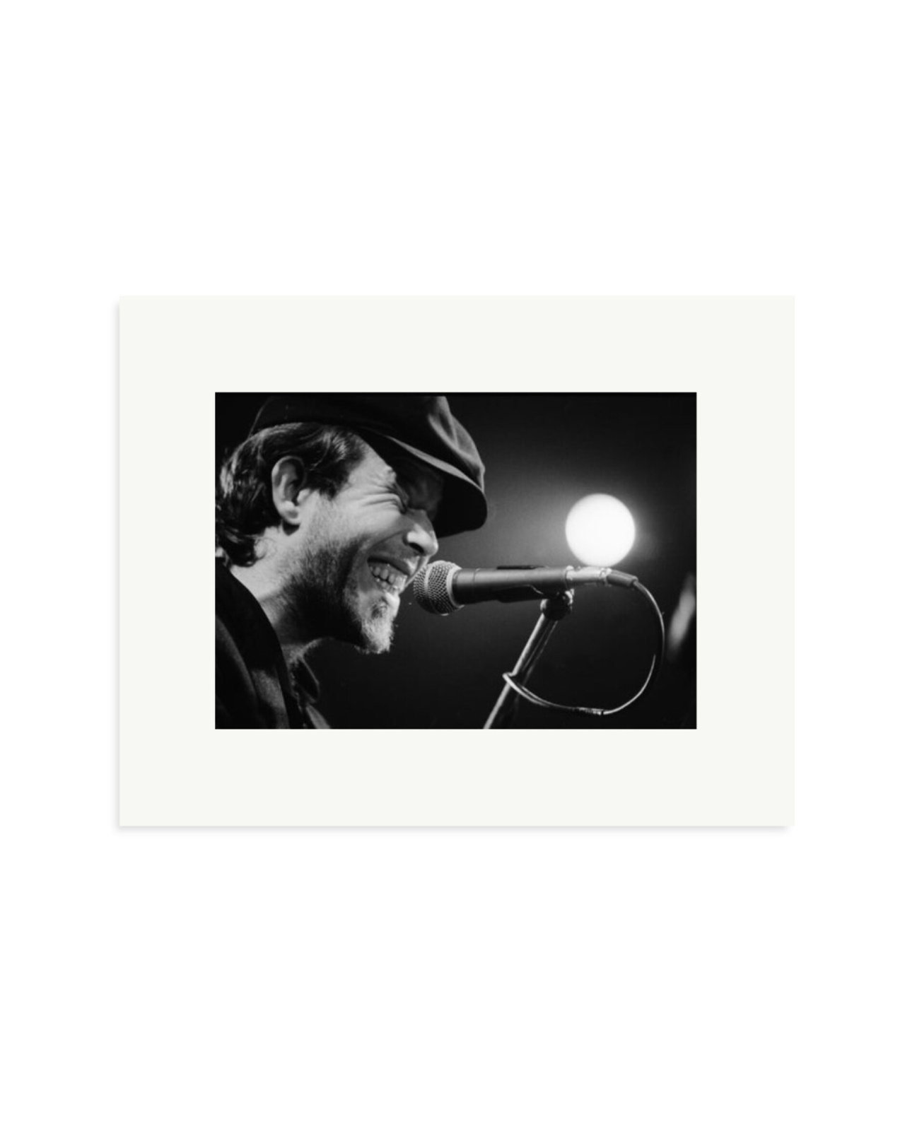 Tom Waits at the Cleveland Agora Club Print Only / Small