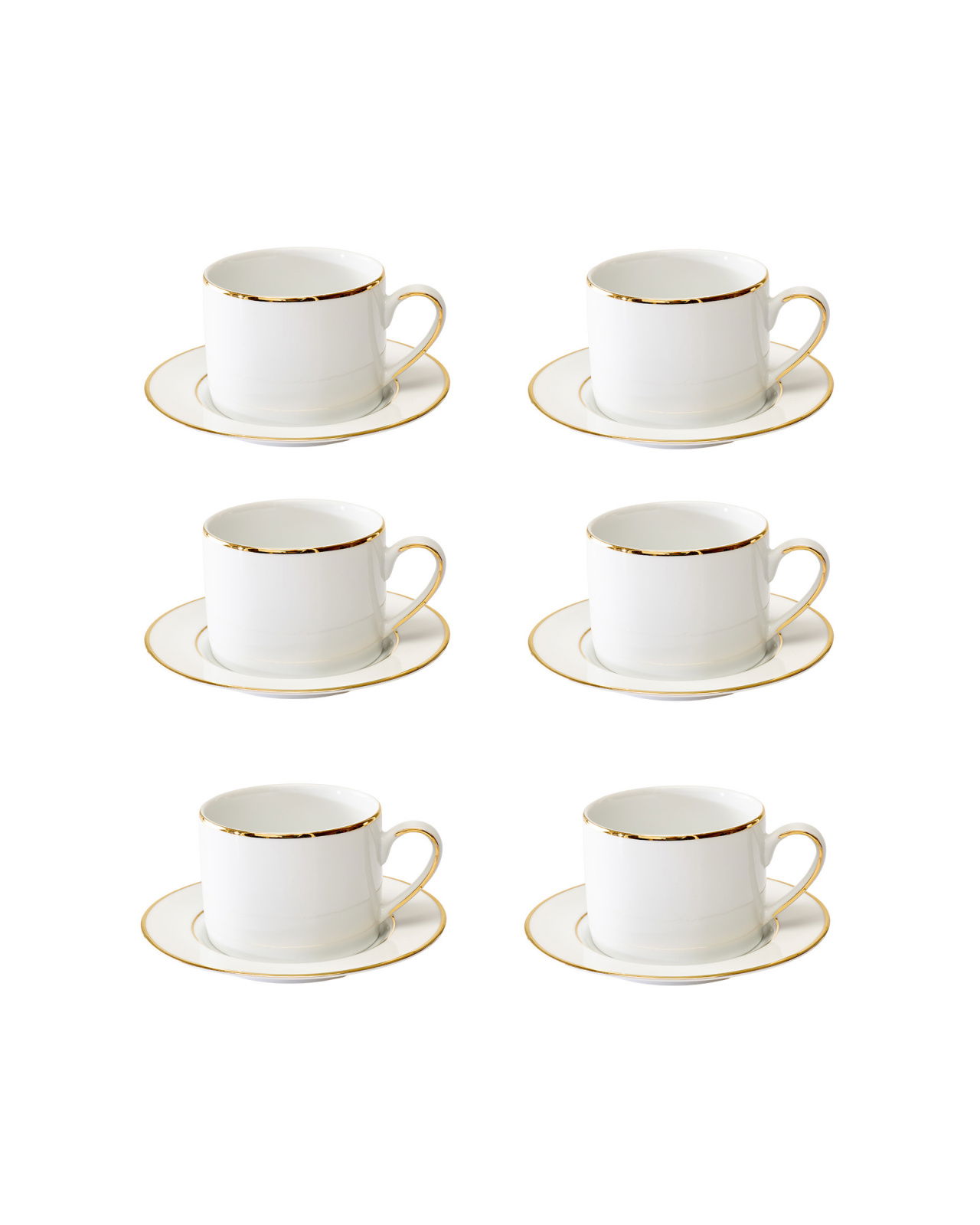 Fairmont kaffekopp vit 6-pack