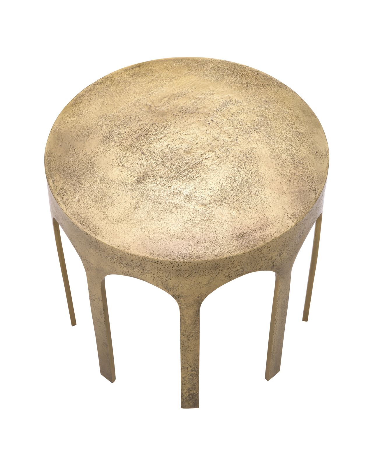 Gardini Side Table Vintage Brass