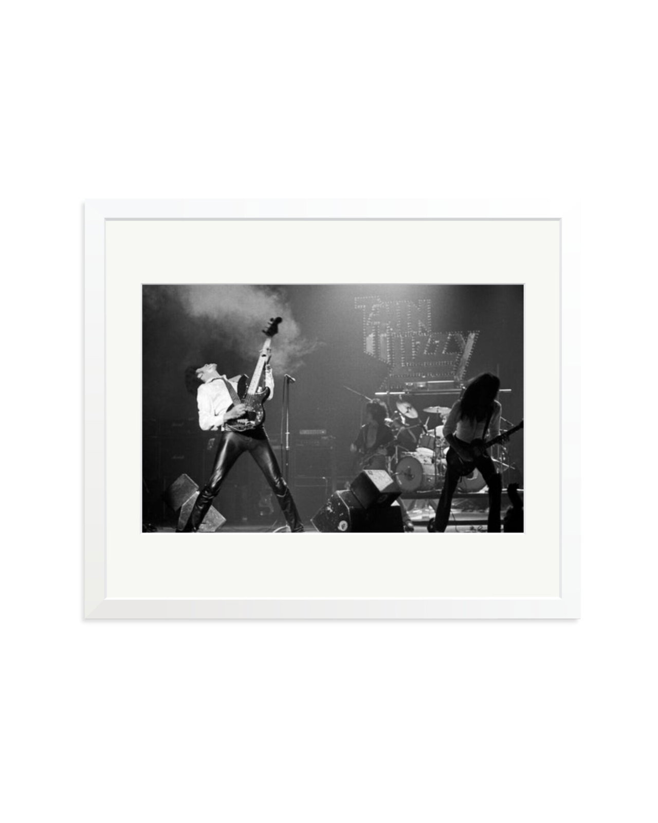 Thin Lizzy 1977 White / Large