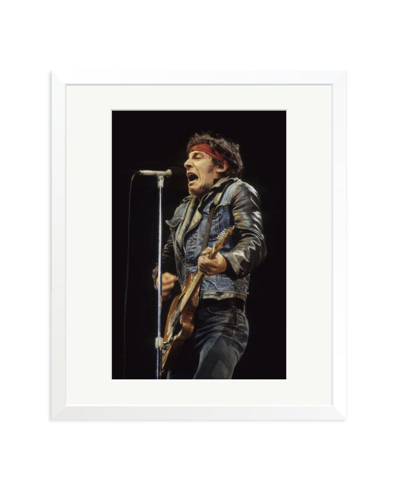 Springsteen live at The Oakland White / Large