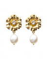 Blossom pearl korvakorut crystal