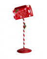 Santa Mailbox Christmas Decoration Red