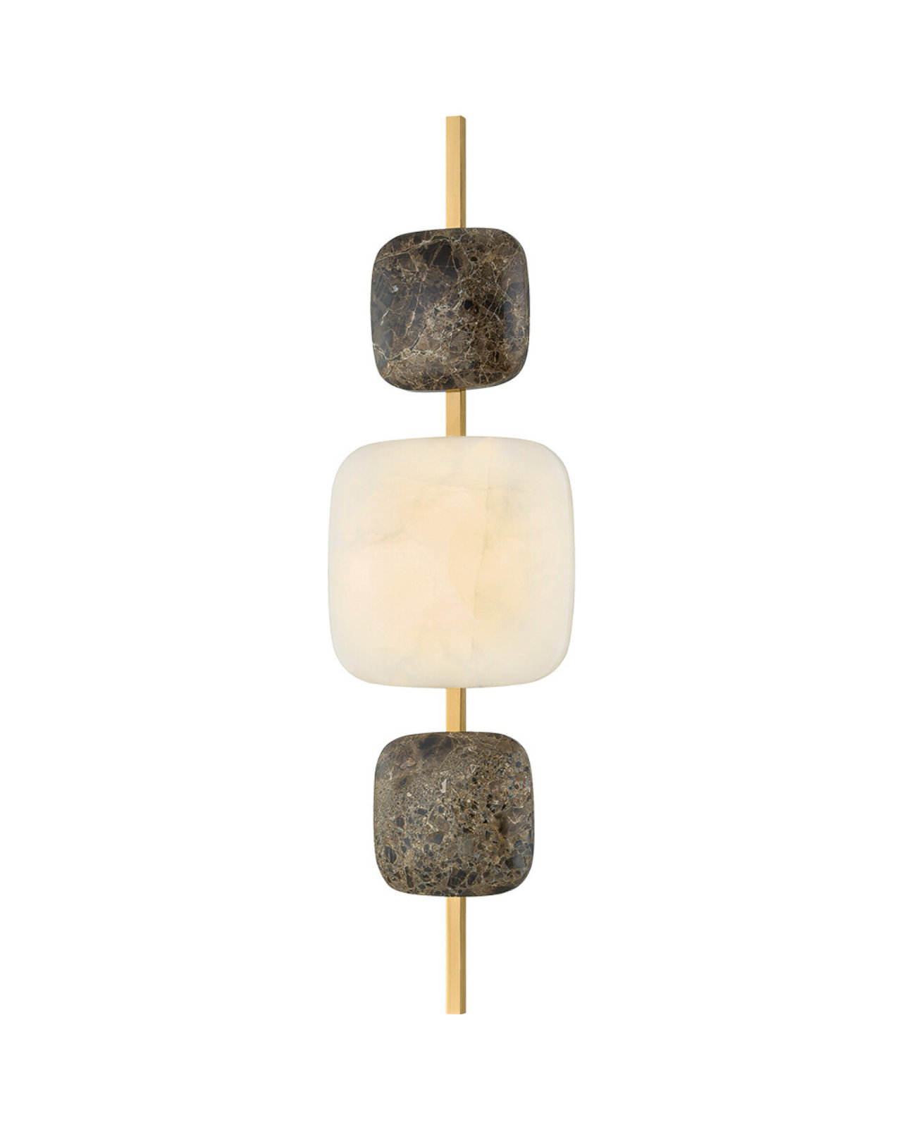 Salisbury vegglampe vintage messing