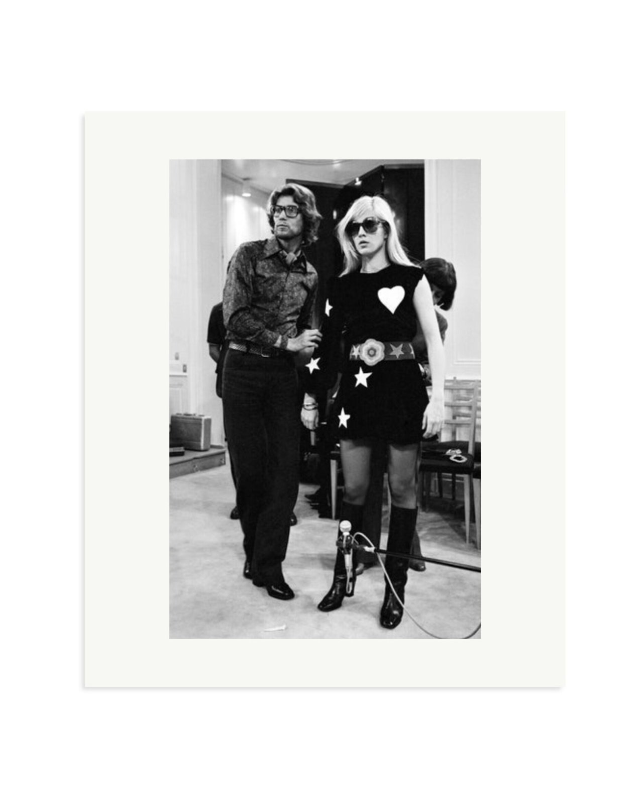 Sylvie Vartan at Yves Saint Laurent Print Only / Large