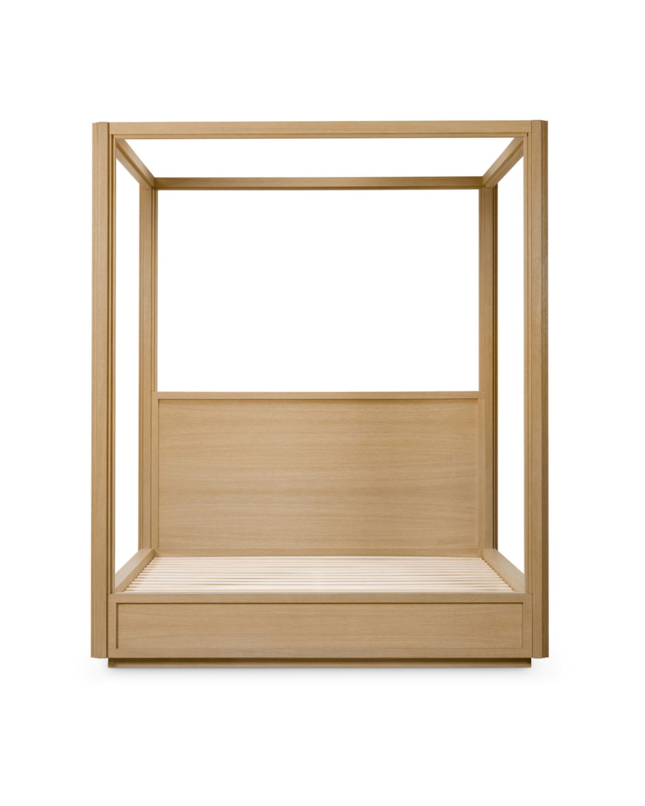 Tribeca himmelsäng natural oak veneer