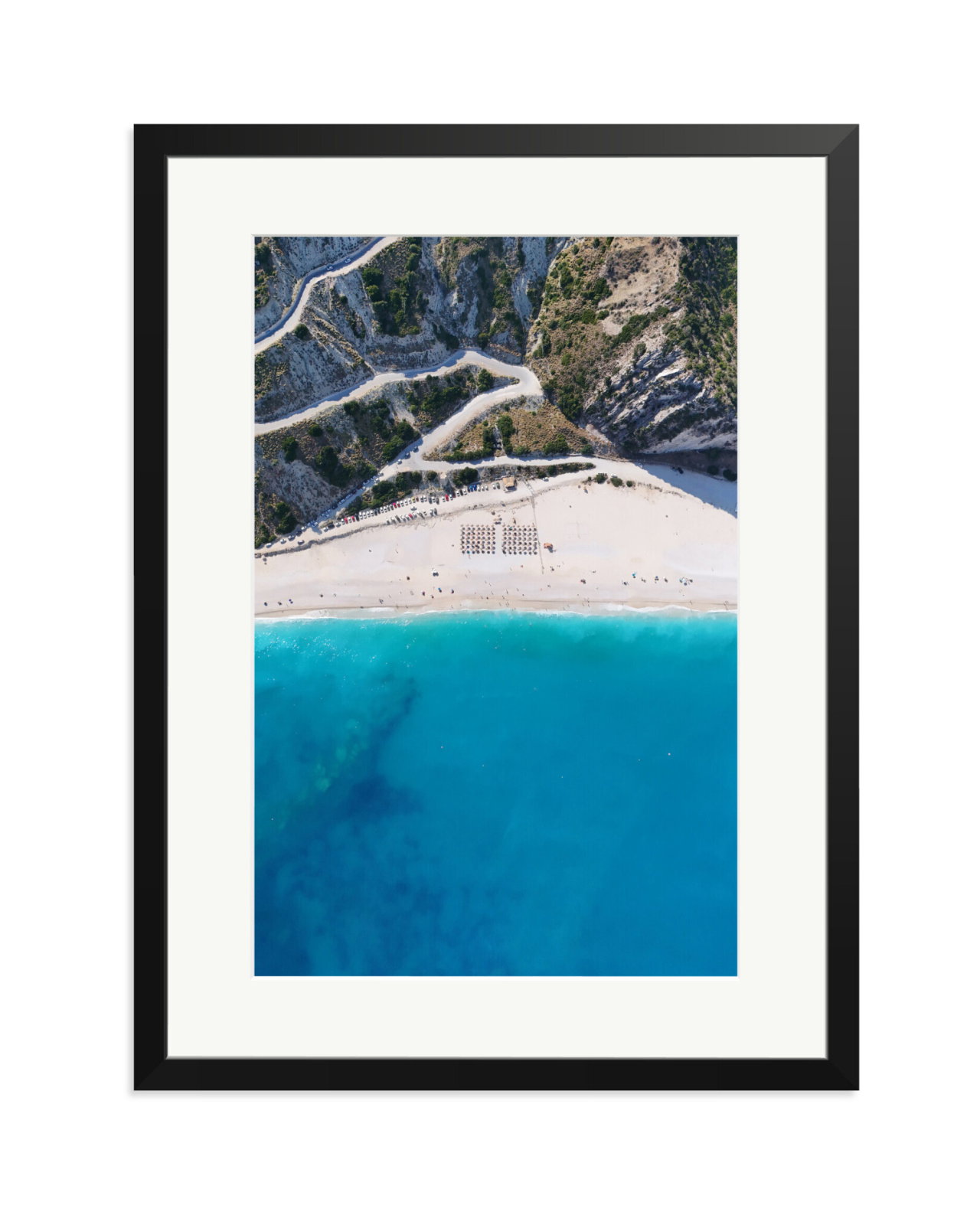 Myrtos Beach Black / XL
