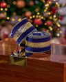 Eleanor Ribbon Blue/Gold 4,5m