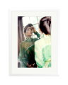 Bianca Jagger in Green White / XL