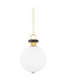 Haru taklampe vintage messing