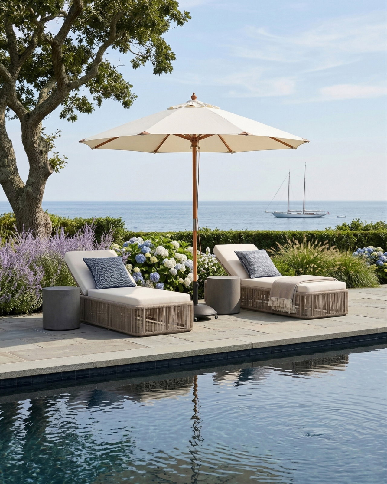 Los Cabos sun lounger desert